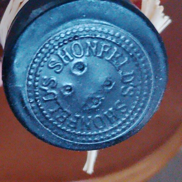 Shonfeld's Chili Infused Vinegar w/ Olives and Peppers in Glass Shoe bottle - Picture 5 of 5